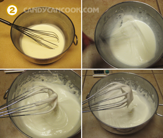 Các bước xử lý kem tươi (whipping cream)