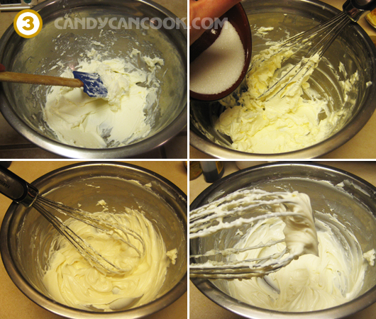Các bước xử lý cream cheese